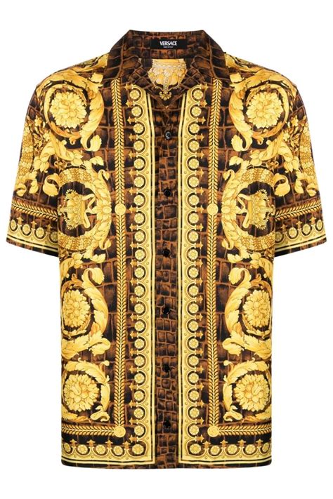 versace barocco vector|versace barocco shirt.